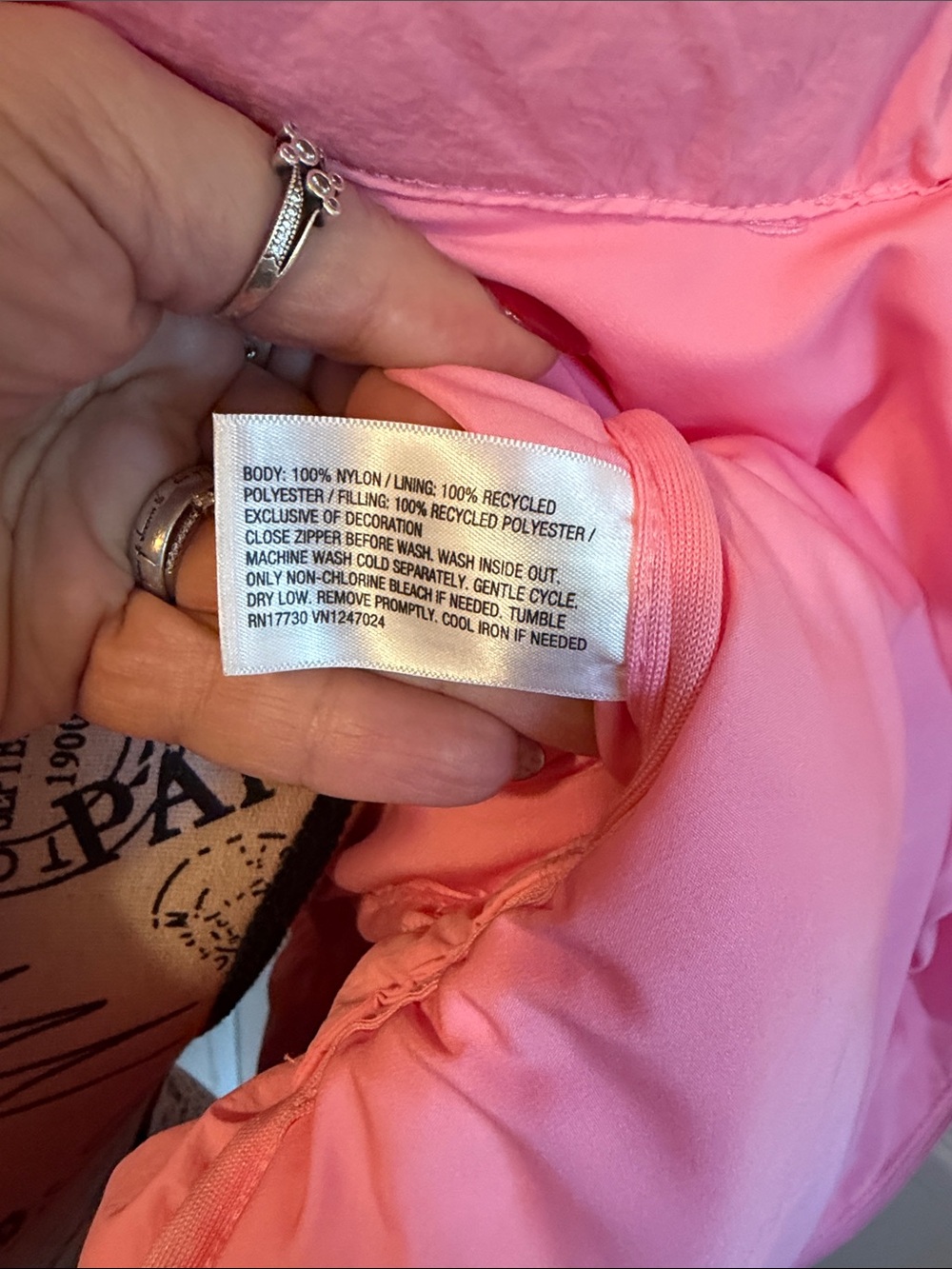 JoyLab Bubble Puffer Jacket in Light Pink - Picture 3 of 10